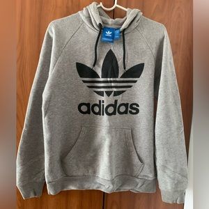 Adidas original grey hoodie